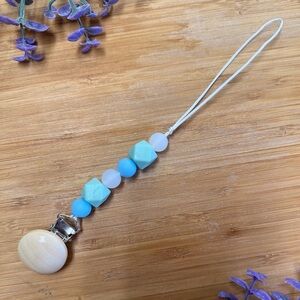 Baby Boy Pacifier Clip
